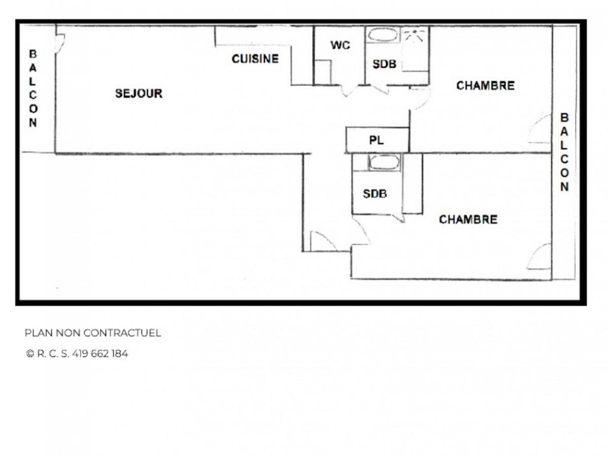 Appartement Renove 3 Pieces Pour 6 Pers, Balcon, 2 Sdb, Proche Ascenseur, Skis, Qualite 4 Flocons - Fr-1-452-203 Сен-Мартен-де-Бельвиль Экстерьер фото